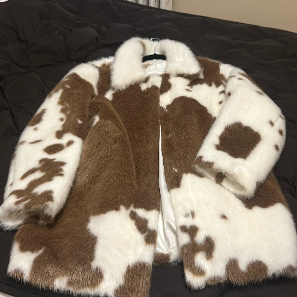 Faux fur HM Coat